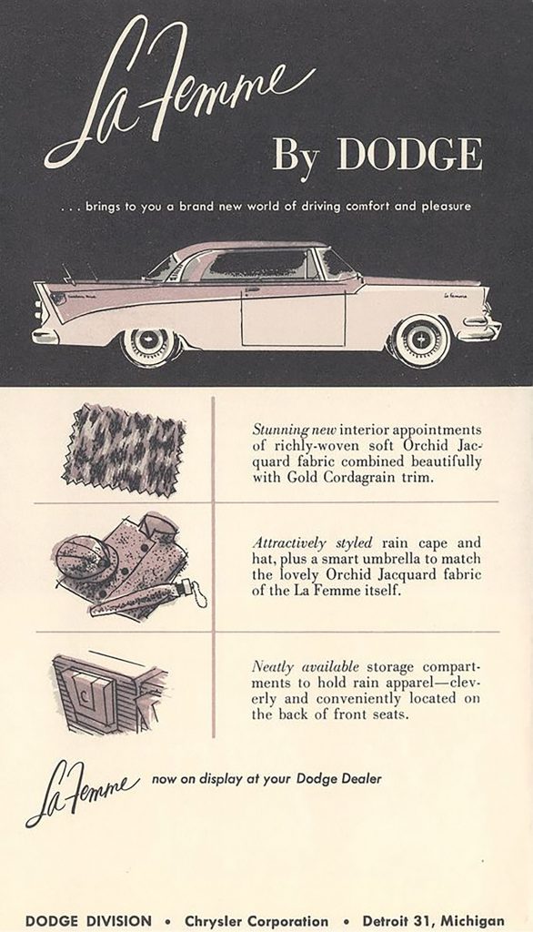 1956 Dodge La Femme Ad