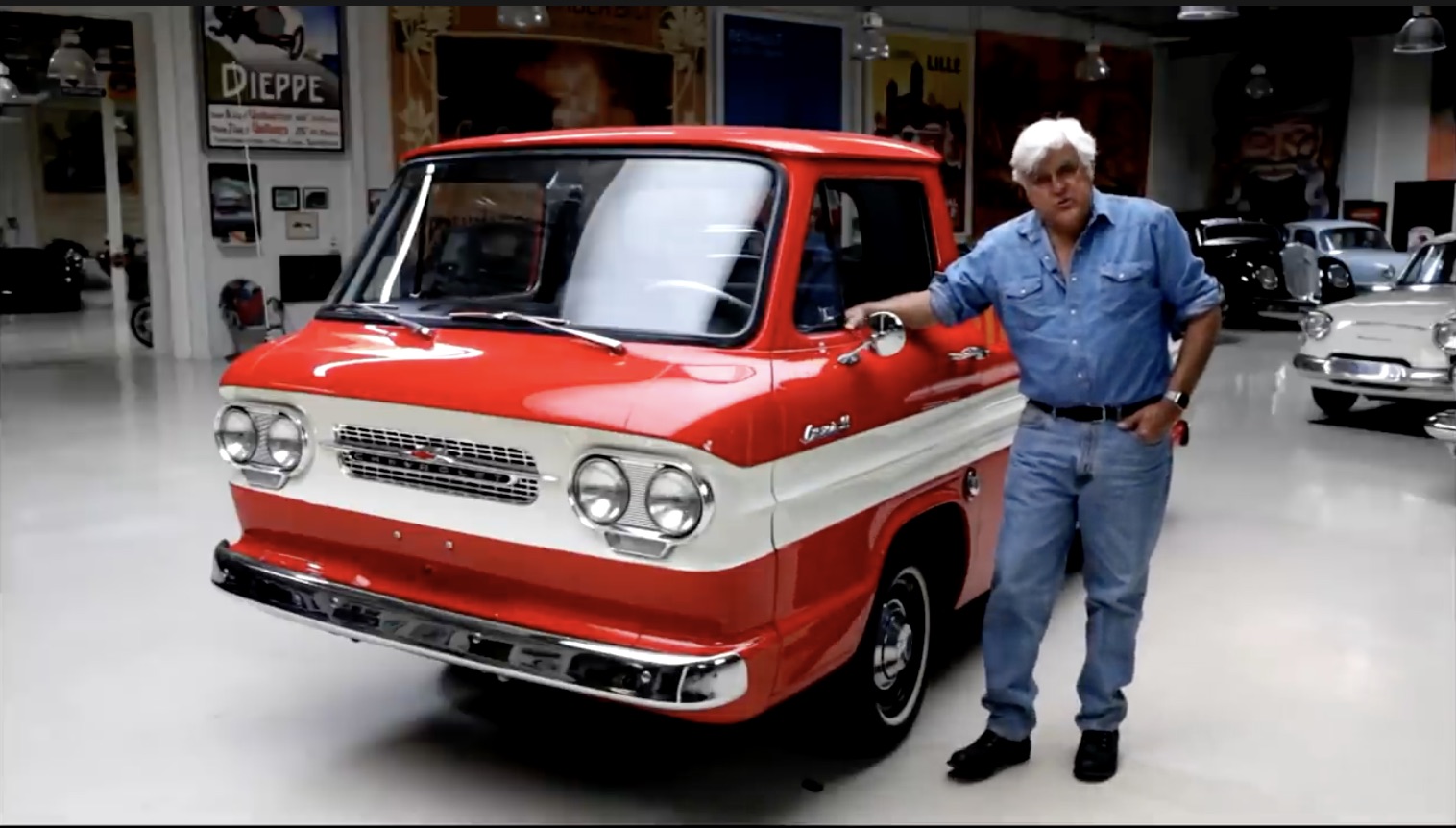 Rampside: Jay Leno Goes Over His 1961 Corvair 95 Rampside Pickup